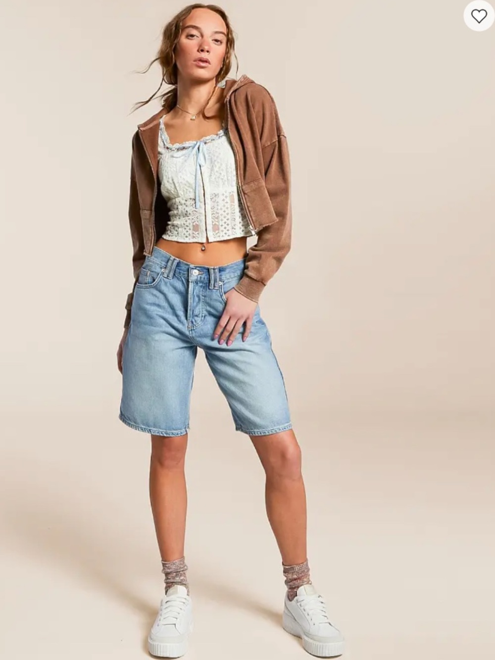 NWT Free People Montana Shorts Cowgirl Blues W 26 We The Free - Picture 14 of 14